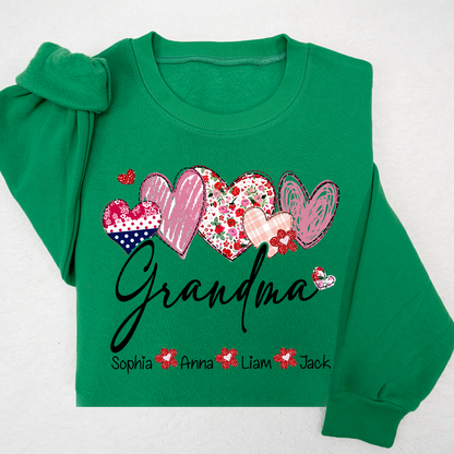 Valentine's Day Heart Grandma Life And Kids LTP01