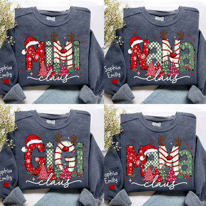 Personalized Christmas Grandma, Tree Christmas For Grandma, Gift Gigi And Kids