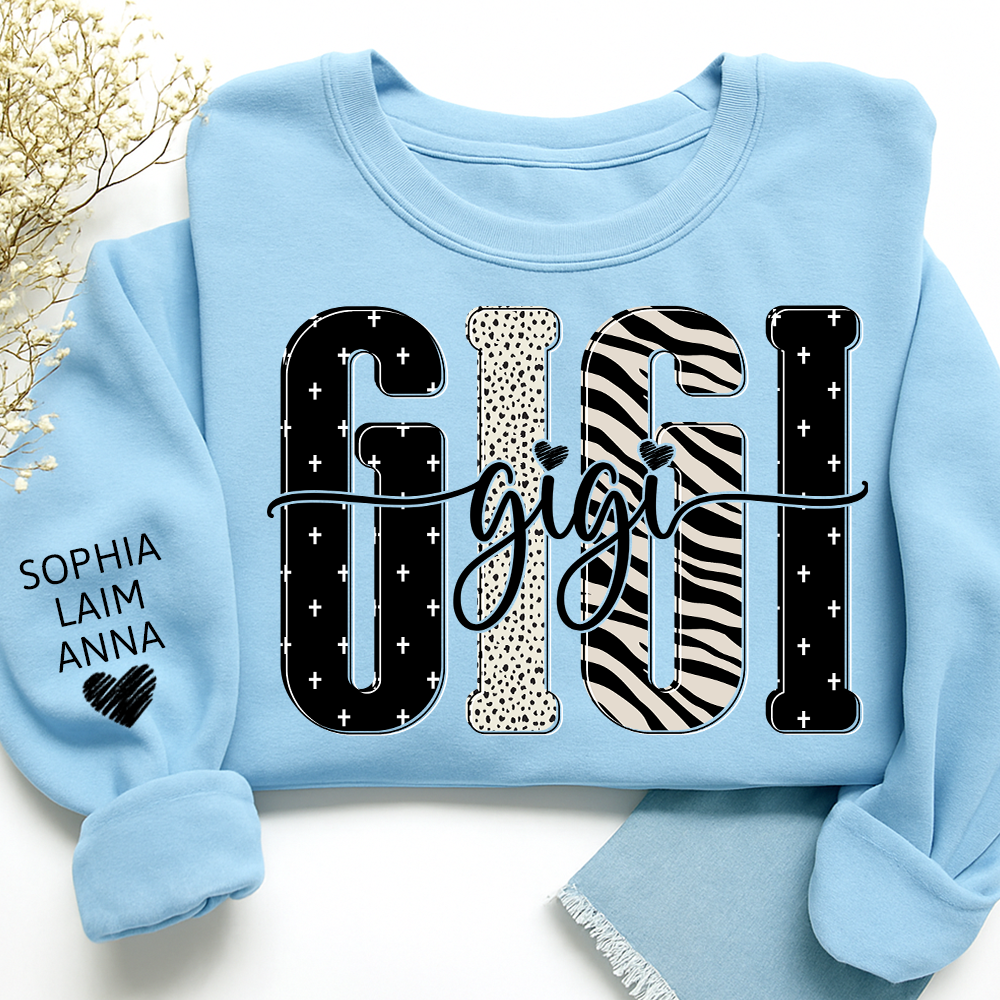 Bible Style Design, Faith Sublimation Customized Gigi Gifts for Grandma And Kids