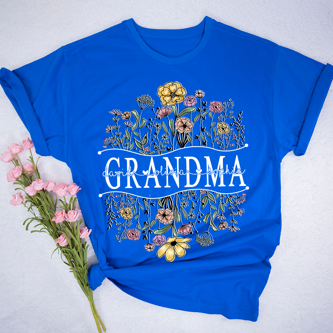 Wildflowers Sketch Grandma And Kids LTP01