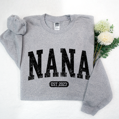 Personalize Nana, Mimi, Grandma And Kids CTH01 Sweatshirt