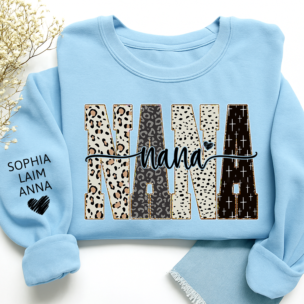 Bible Style Design, Custom Gift For Nana And Her Grandchildren