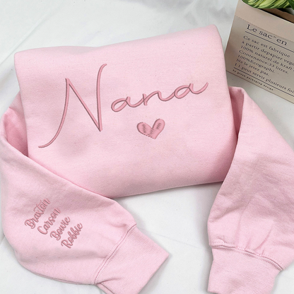 Nana Sweatshirt, Grandma Sweatshirt, Mother's Day Gift, Gift For Mother Sweatshirt