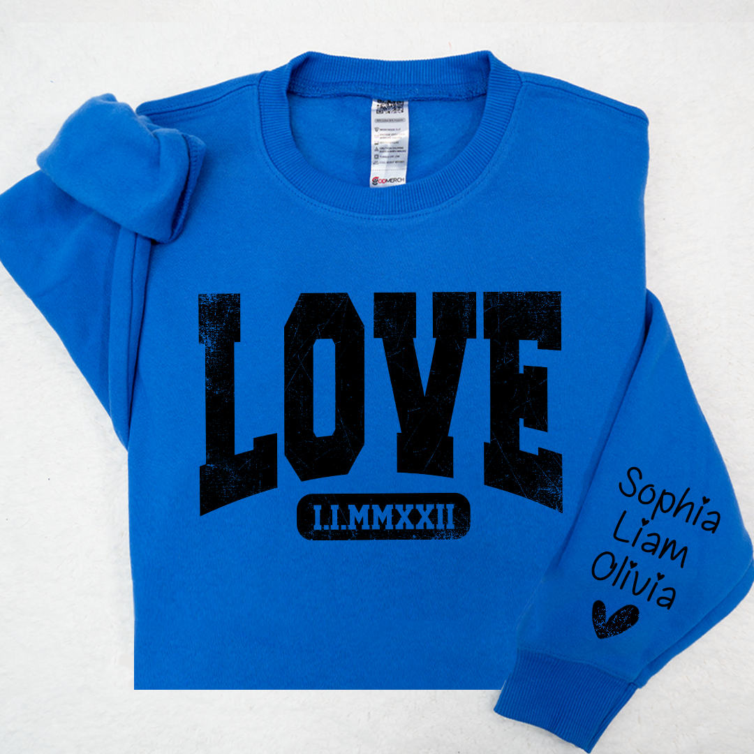 Love Valentine's Day Custom Grandma And Kids LTP01