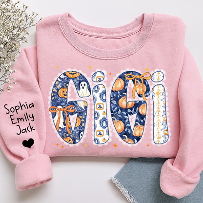 Personalized Fall Pumpkin, Custom Gifts for Gigi and Kids