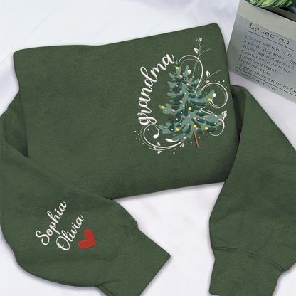 Christmas Gnome Embroidery For Gift Grandma And Kids