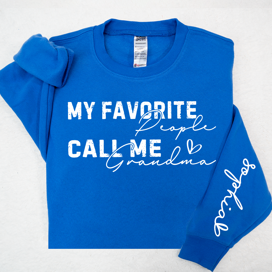My Favorite People Call Me Grandma And Kids LTP01
