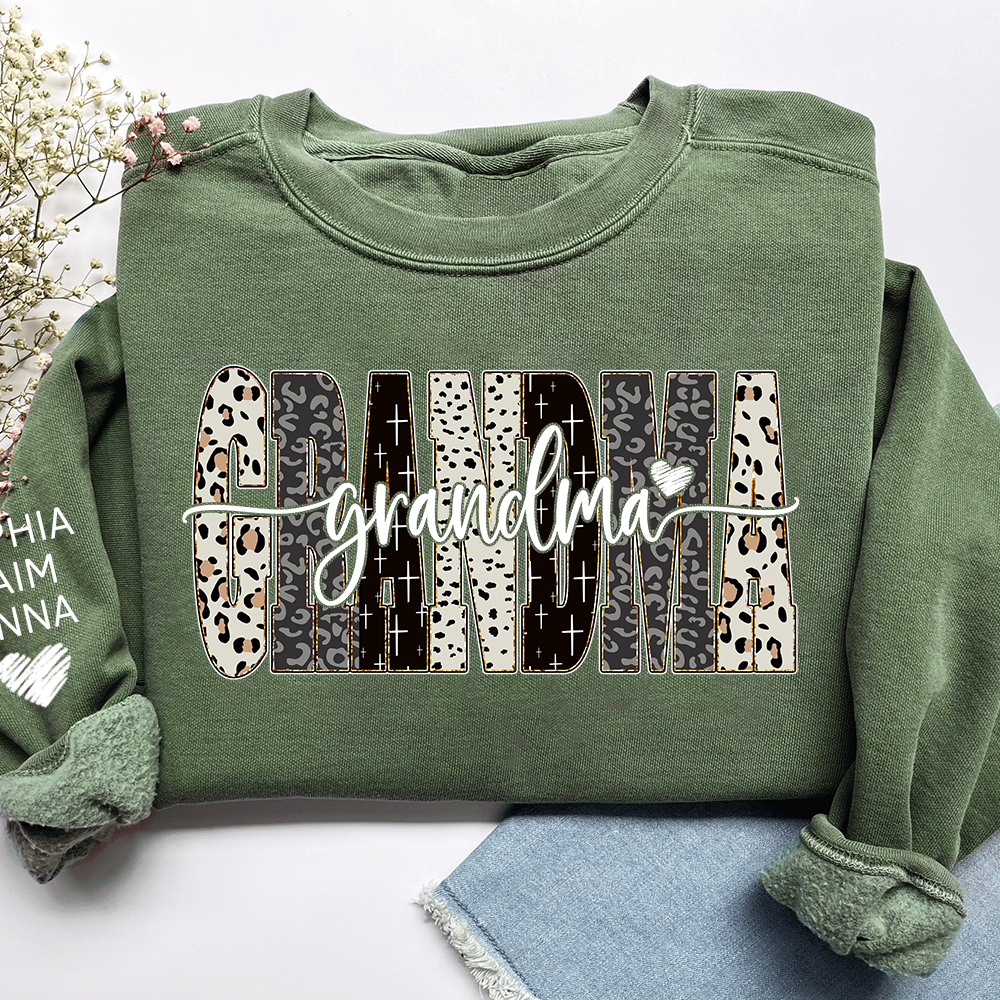 Bible Style Design, Custom Gift For Grandma And Her Grandchildren
