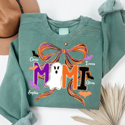Boo Mimi, Halloween Spooky Coquette For Gift Grandma And Kids