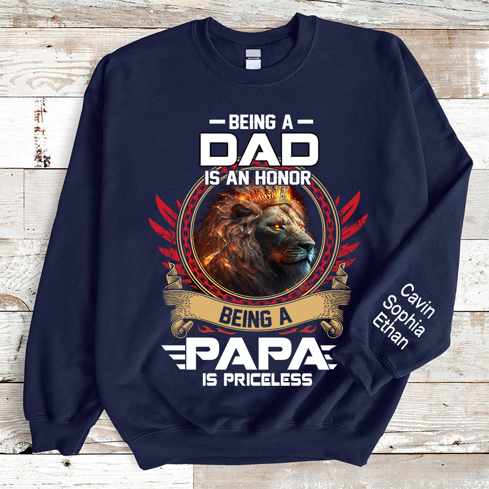I've Been Called A Lot Of Names In My Life Time But Papa Is Favorite Sweatshirt