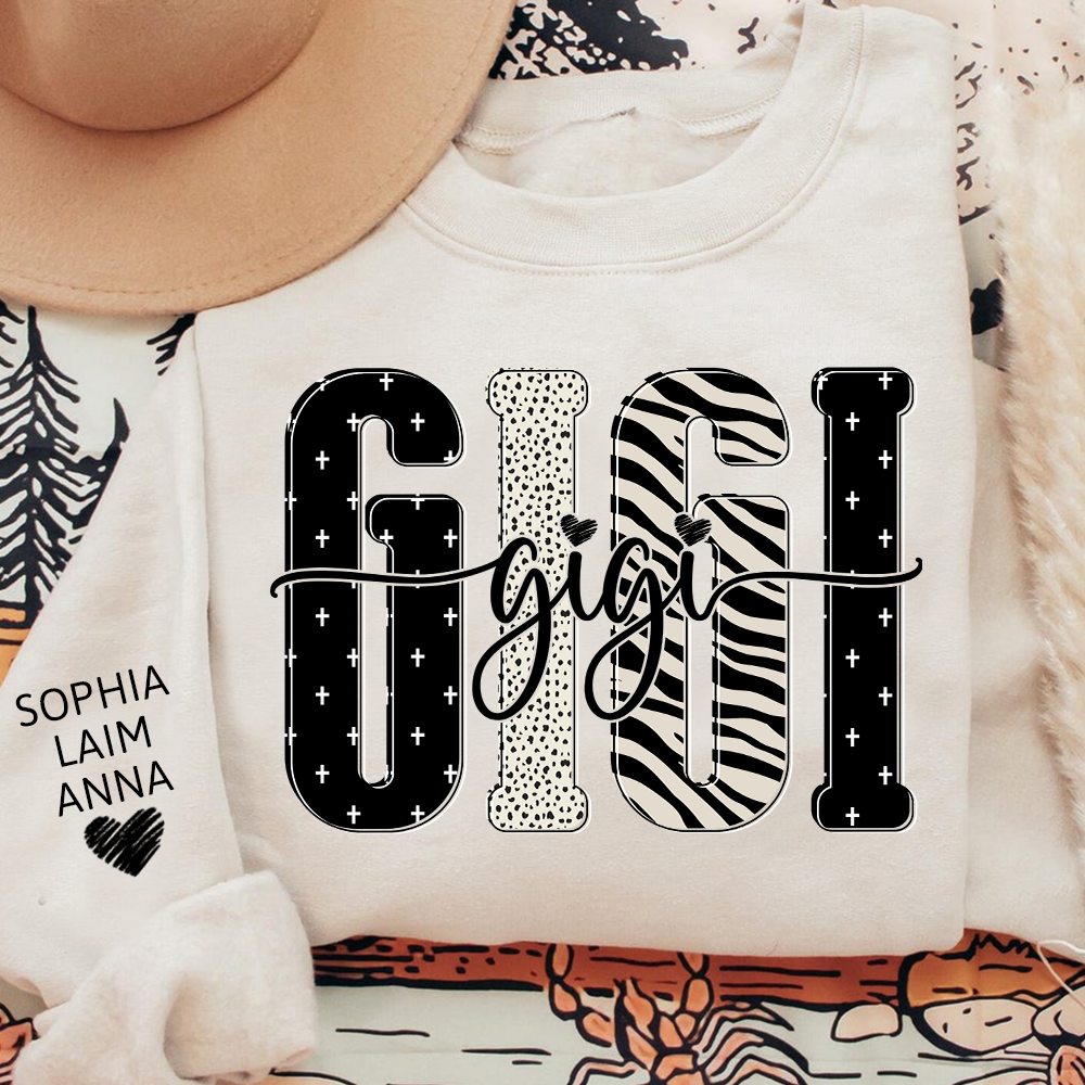 Bible Style Design, Faith Sublimation Customized Gigi Gifts for Grandma And Kids