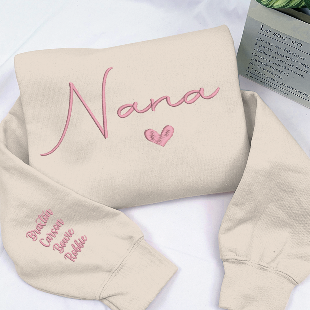 Nana Sweatshirt, Grandma Sweatshirt, Mother's Day Gift, Gift For Mother Sweatshirt