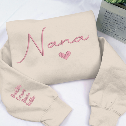Nana Sweatshirt, Grandma Sweatshirt, Mother's Day Gift, Gift For Mother Sweatshirt