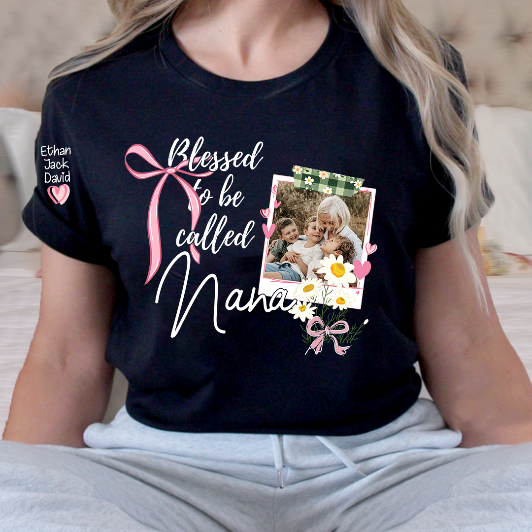 Custom Mother's Day Design Blessed To Be Called, Grandma Plant Seeds Of Love For Gift Nana And Kids