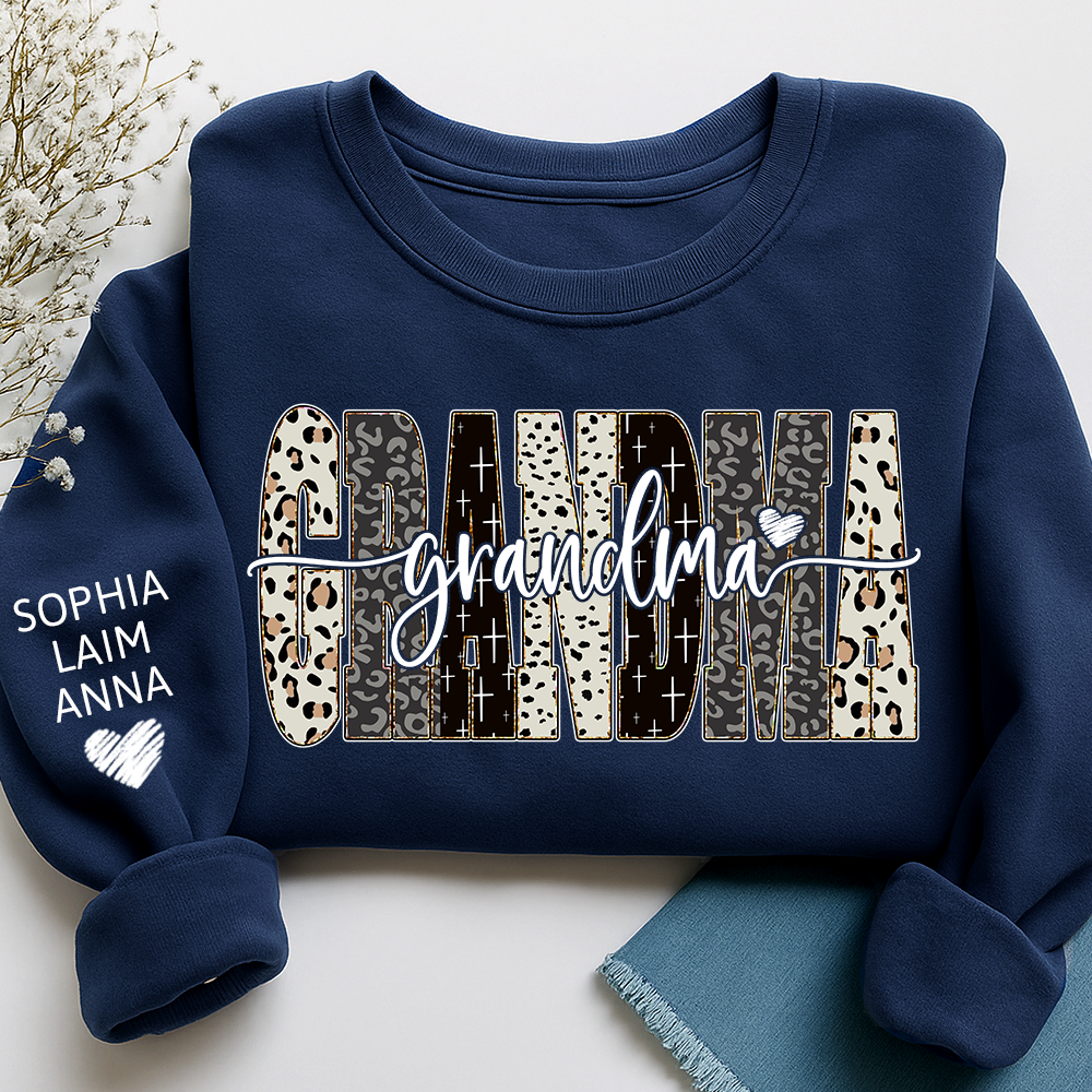 Bible Style Design, Custom Gift For Grandma And Her Grandchildren