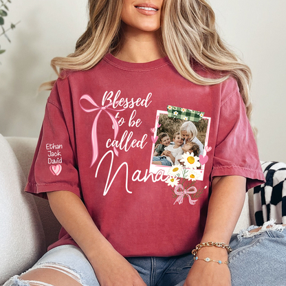 Custom Mother's Day Design Blessed To Be Called, Grandma Plant Seeds Of Love For Gift Nana And Kids