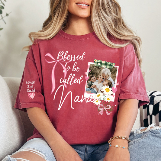 Custom Mother's Day Design Blessed To Be Called, Grandma Plant Seeds Of Love For Gift Nana And Kids