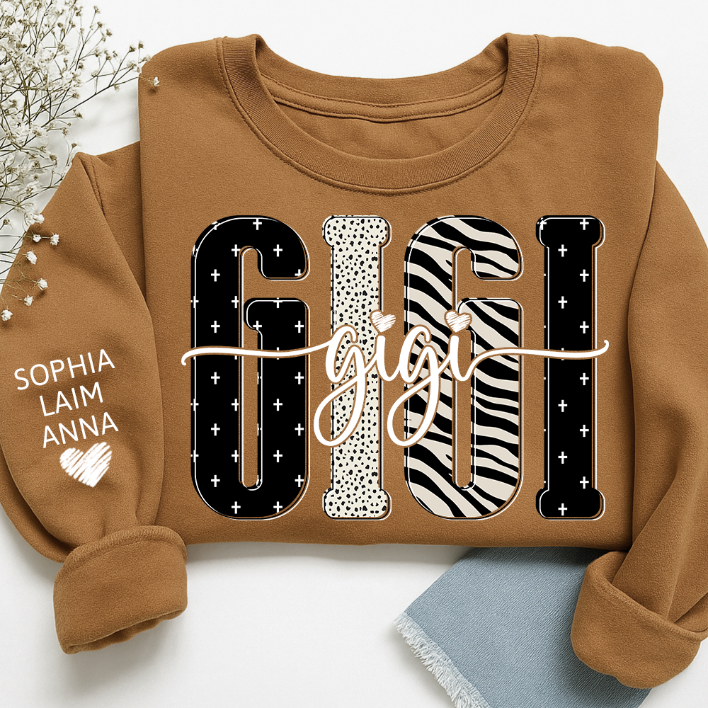 Bible Style Design, Faith Sublimation Customized Gigi Gifts for Grandma And Kids