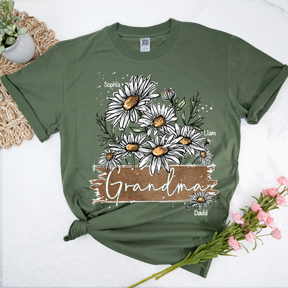 Daisy Wildflowers Grandma And Kids LTP01