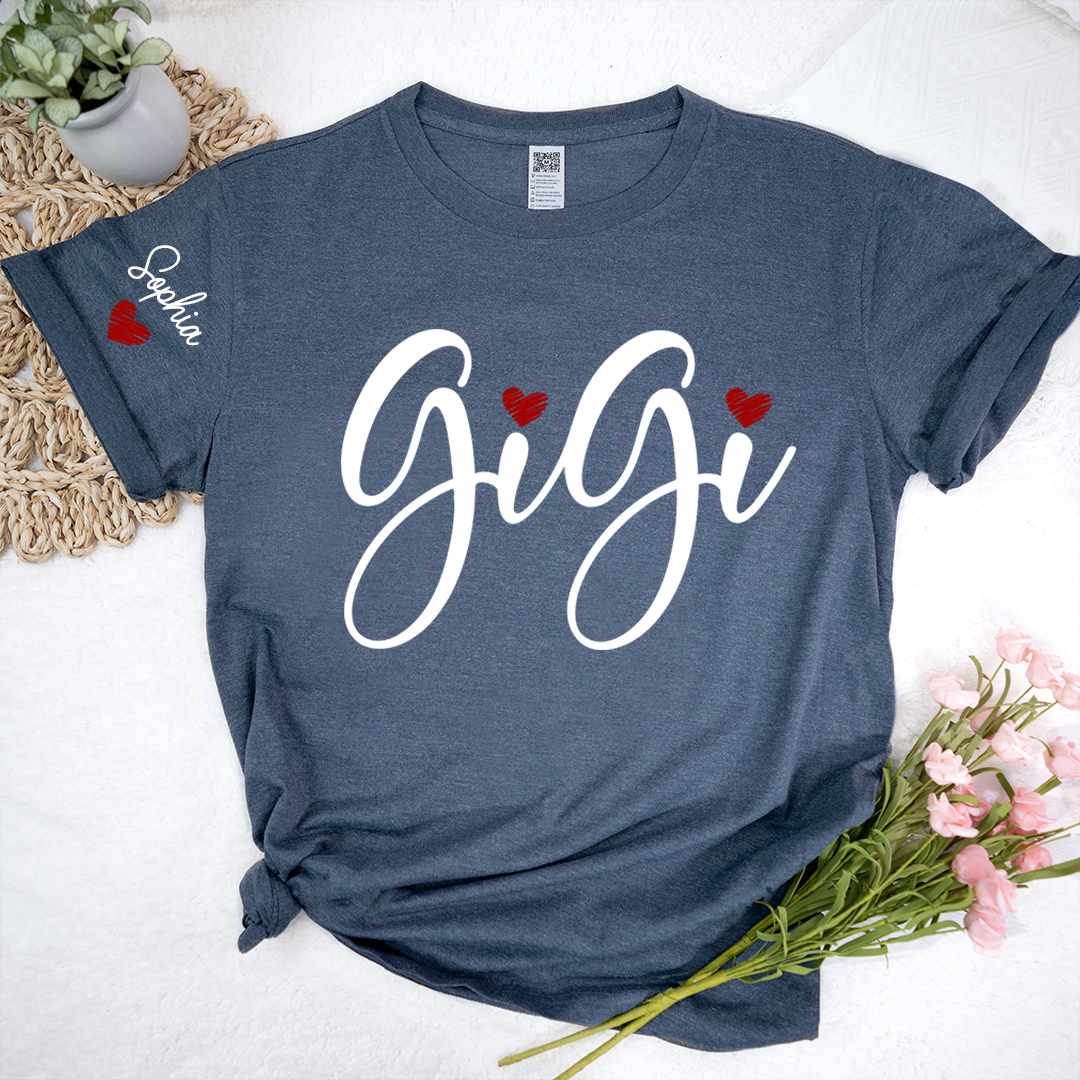Gigi And Kids Custom T-Shirt 2025, Gift For Grandma