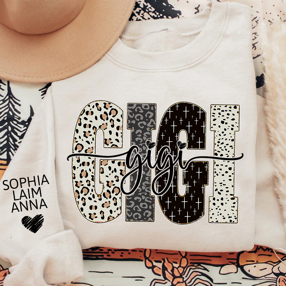 Bible Style Design, Custom Gift For Gigi And Her Grandchildren