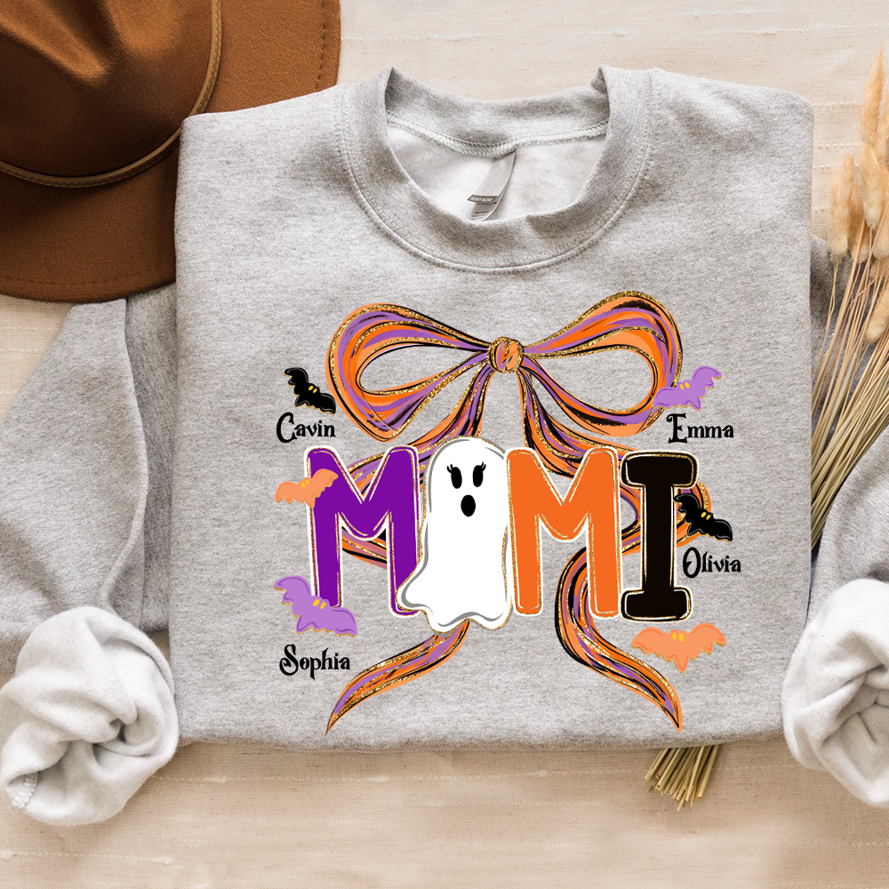 Boo Mimi, Halloween Spooky Coquette For Gift Grandma And Kids