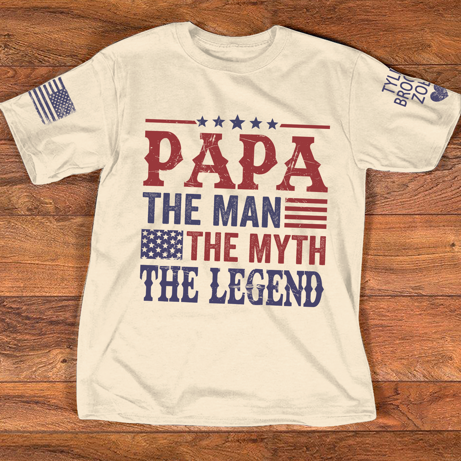 Papa The Man The Myth The Legend And Kids ltp