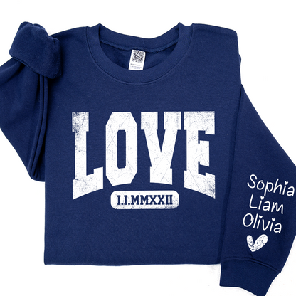 Love Valentine's Day Custom Grandma And Kids LTP01