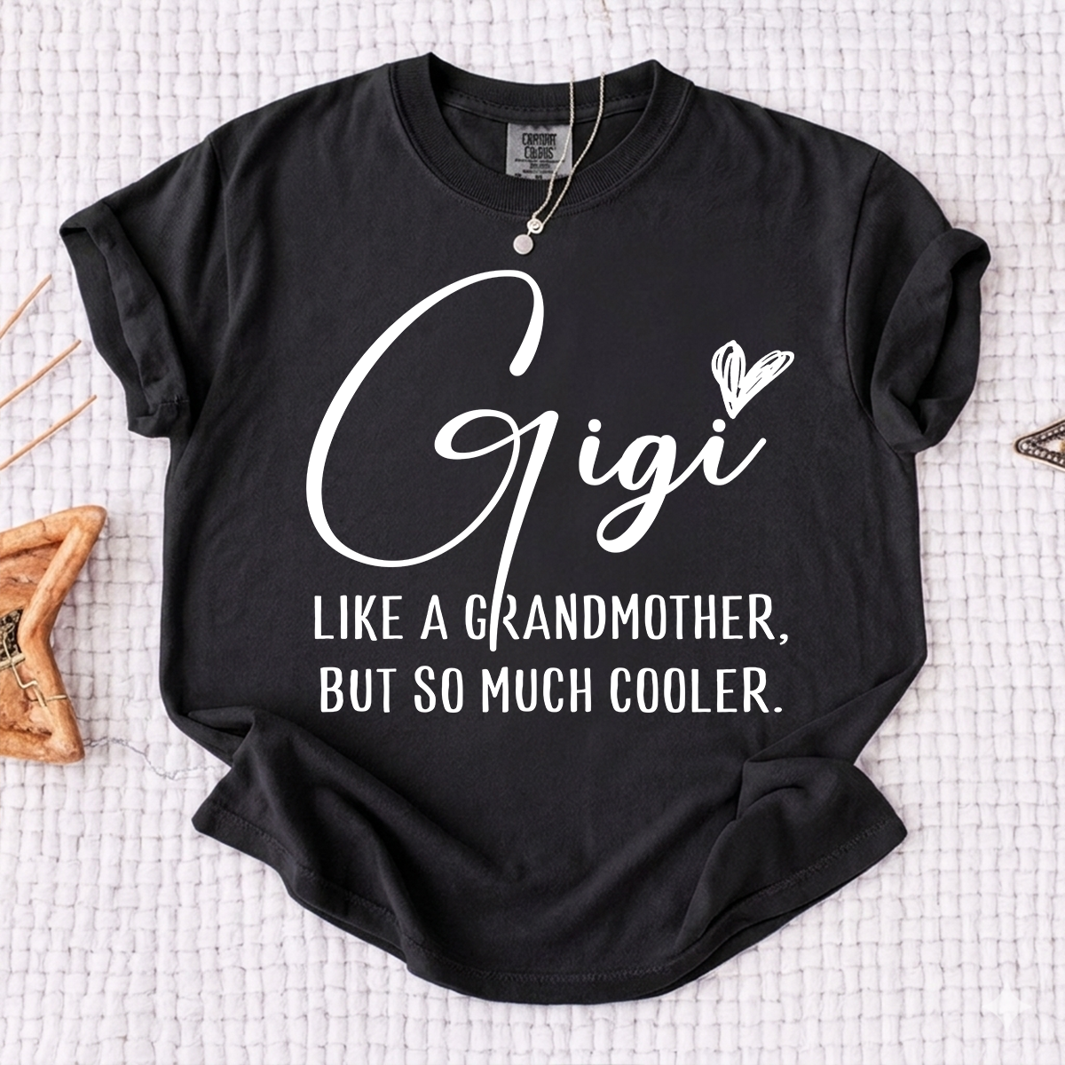 Comfort Colors® Gigi Shirt, Like a Grandmother But So Much Cooler Tee, Funny Grandma T Shirt for Women, Gift for Gigi Birthday Christmas