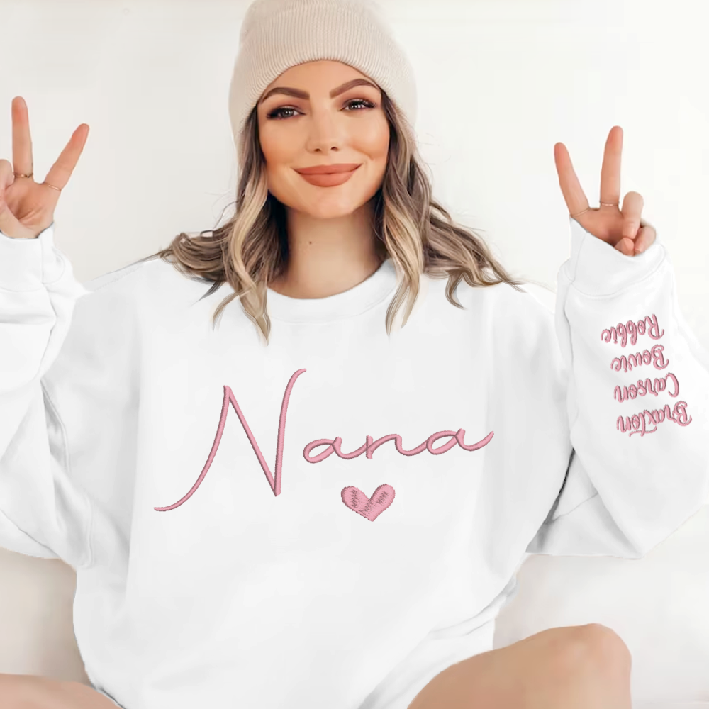 Nana Sweatshirt, Grandma Sweatshirt, Mother's Day Gift, Gift For Mother Sweatshirt