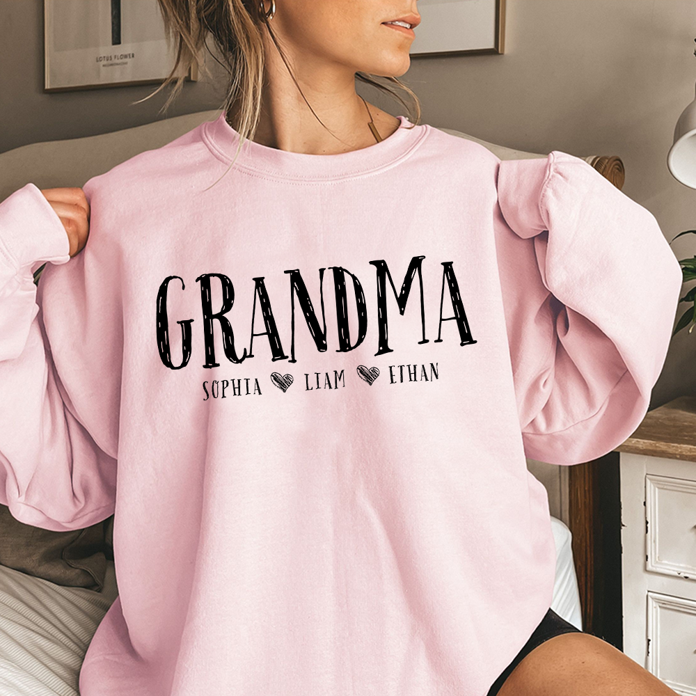 Personalized Nickname Grandma And Kids Names 2025
