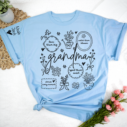 A Classic Floral Print T-shirt For Grandma, The Perfect Mother's Day Gift