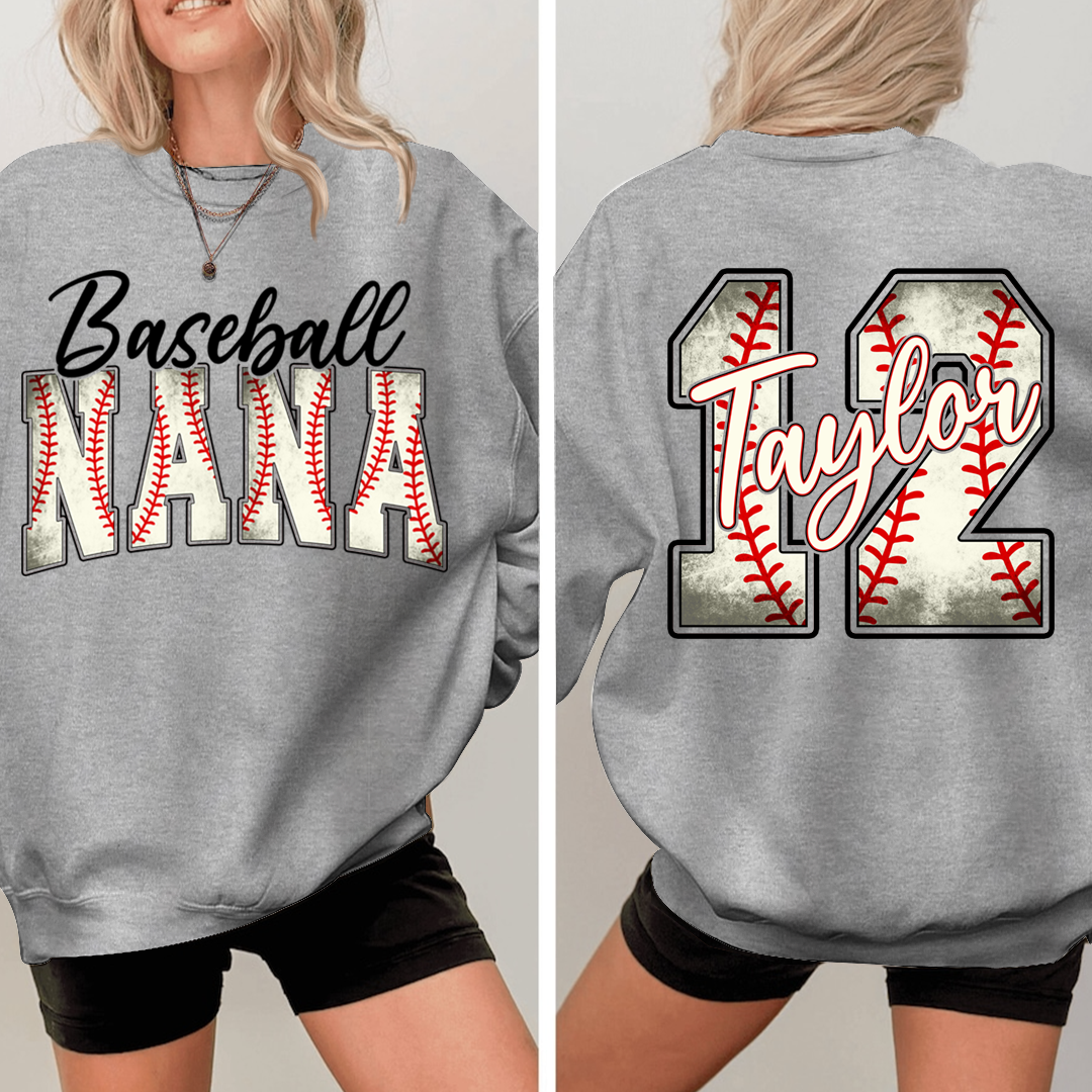 Personalized baseball Nana, Custom Baseball For Give Grandma And Kids