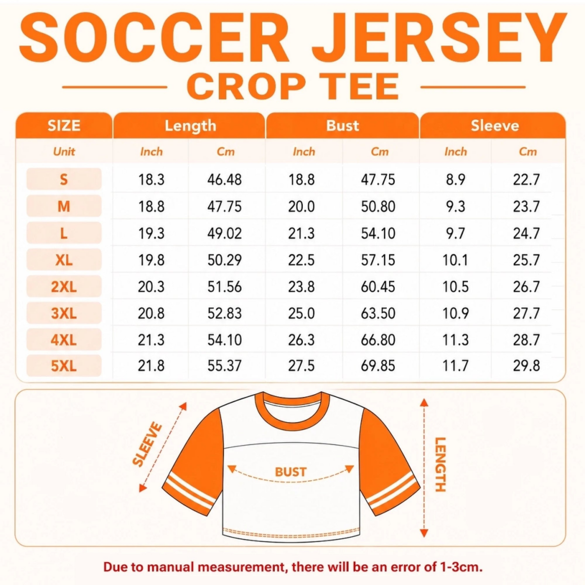 Custom Women's USA 2026 Jersey Crop Tee - Personalized Birthday Gifts For Soccer Lovers, Sports Fans, Sports Lovers - Stars And Stripes On The Pitch
