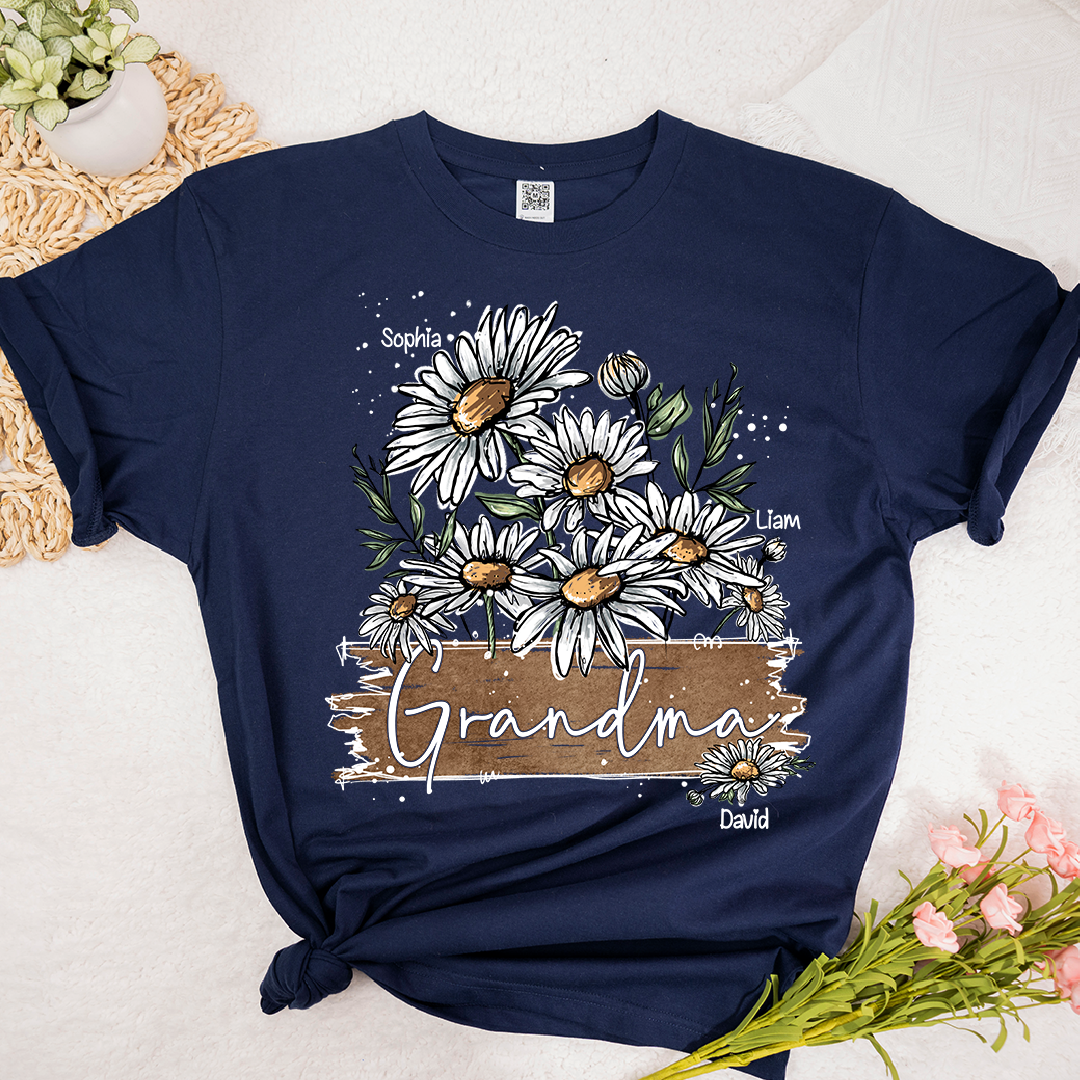 Daisy Wildflowers Grandma And Kids LTP01