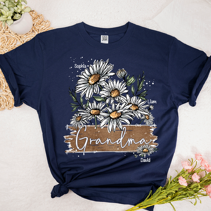 Daisy Wildflowers Grandma And Kids LTP01