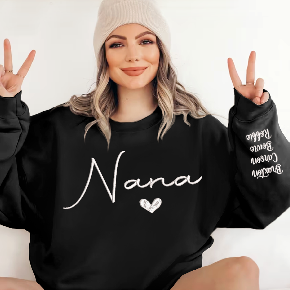 Nana Sweatshirt, Grandma Sweatshirt, Mother's Day Gift, Gift For Mother Sweatshirt