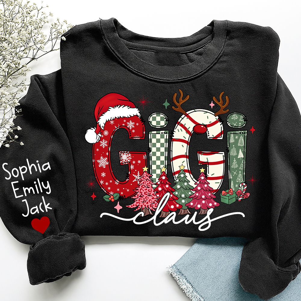Personalized Christmas Grandma, Tree Christmas For Grandma, Gift Gigi And Kids