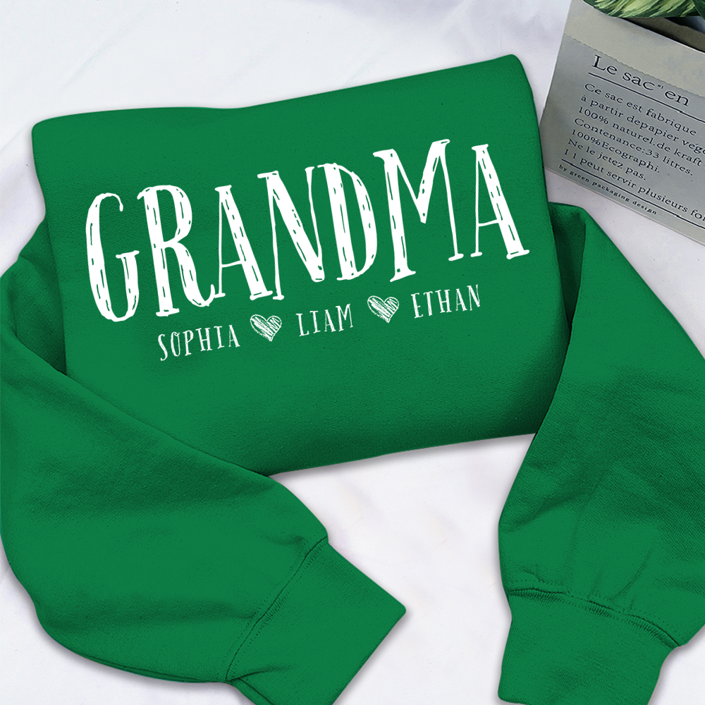 Personalized Nickname Grandma And Kids Names 2025