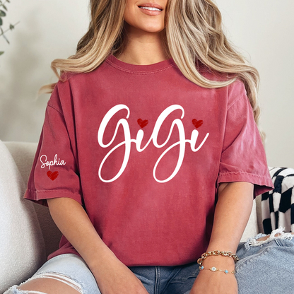 Gigi And Kids Custom T-Shirt 2025, Gift For Grandma