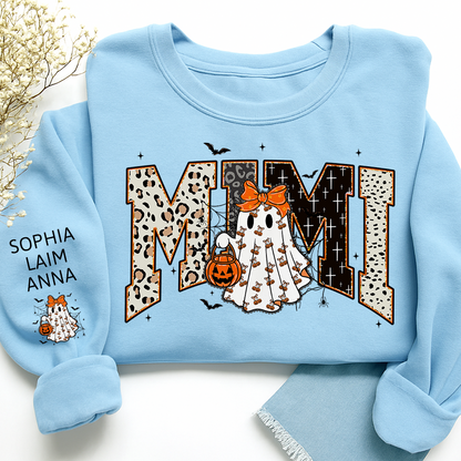 Bible Style Design, Custom Halloween Gift For Mimi And Her Grandchildren