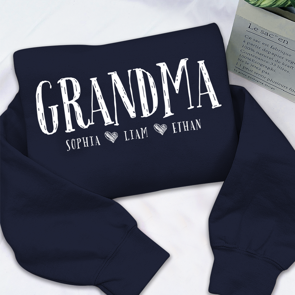 Personalized Nickname Grandma And Kids Names 2025