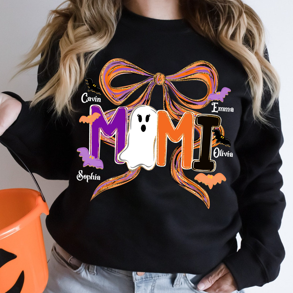 Boo Mimi, Halloween Spooky Coquette For Gift Grandma And Kids