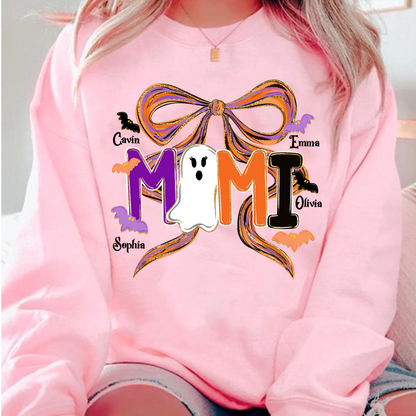 Boo Mimi, Halloween Spooky Coquette For Gift Grandma And Kids