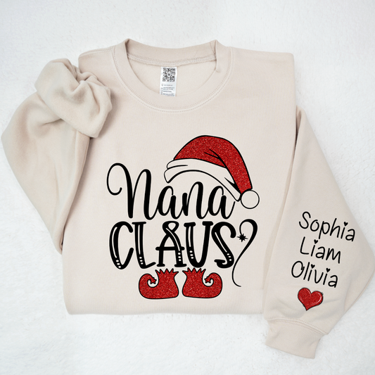 Sparkling Merry Nana Claus And Kids LTP01