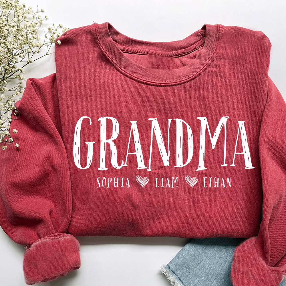 Personalized Nickname Grandma And Kids Names 2025