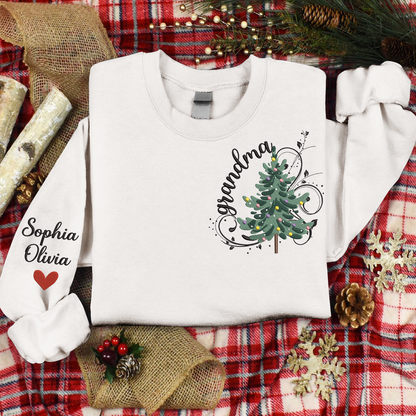 Christmas Gnome Embroidery For Gift Grandma And Kids