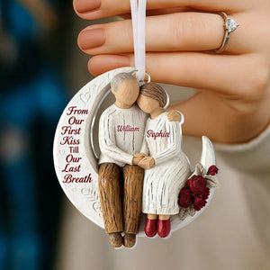Till Our Last Breath – Personalized 2-Layer Acrylic Ornament, Romantic Christmas Gift for Couples, Anniversary Keepsake Decoration Ornament