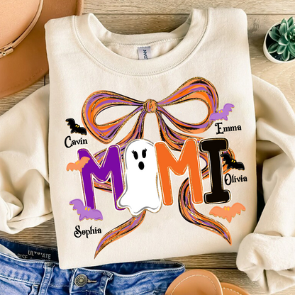 Boo Mimi, Halloween Spooky Coquette For Gift Grandma And Kids