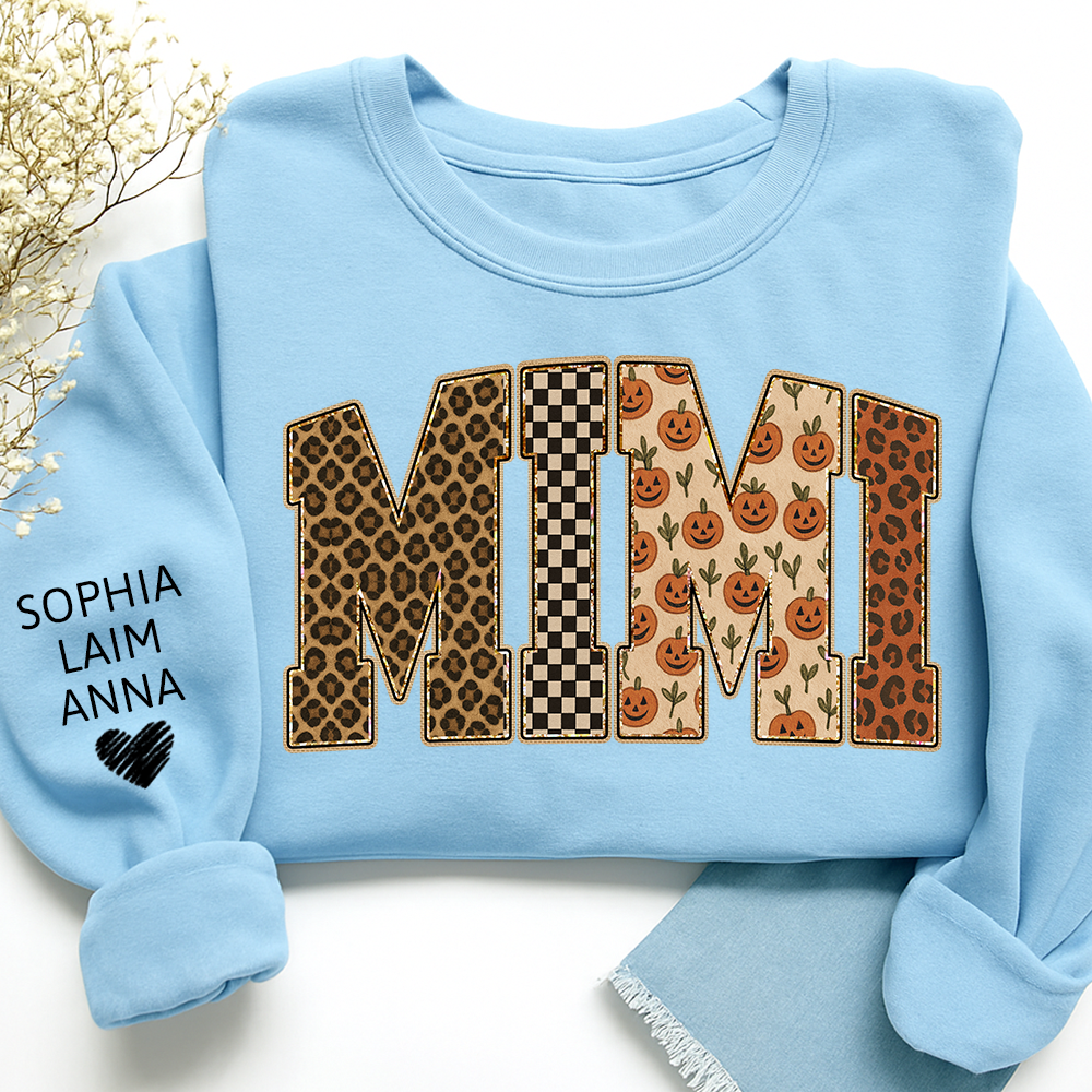 Custom Bible Leopard Print Mimi Gifts for Grandma and Kids